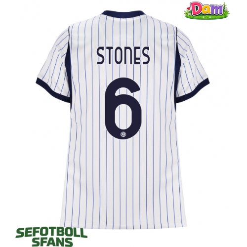 Inter Milan John Stones #6 Bortatröja Kvinnor 2026-27 Kortärmad